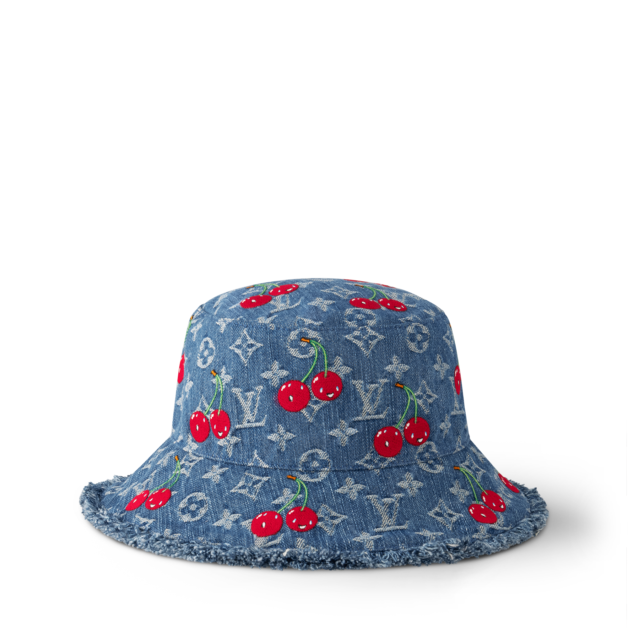 とても綺麗♡LOUIS VUITTON♡Bucket Hat♡正規品 LV x TM Denim Cerise Bucket Hat . - Accessories | LOUIS VUITTON